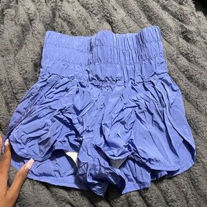 Free people The Way Home shorts in indigo size xs